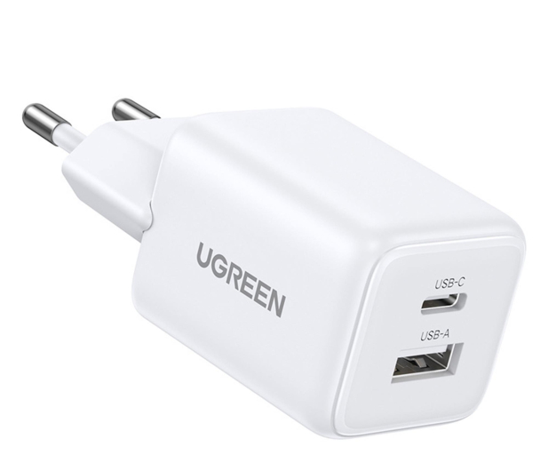 UGREEN Ładowarka sieciowa X514 USB + USB-C GaN 20W biała - 1513579 - zdjęcie 3